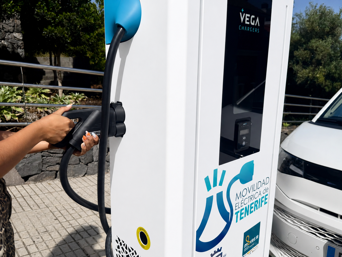 Nuevo mapa interactivo de puntos de recarga eléctrica de Tenerife